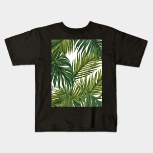 Coconut palm leaves Kids T-Shirt